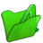 Folder green font1 Icon